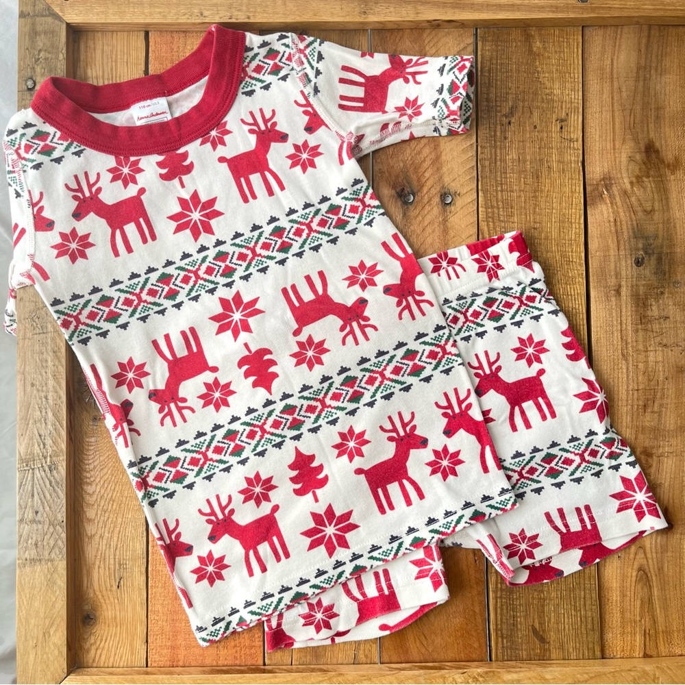 Hanna Andersson Short Johns Deer Deer size 8 / size 130 - good used condition